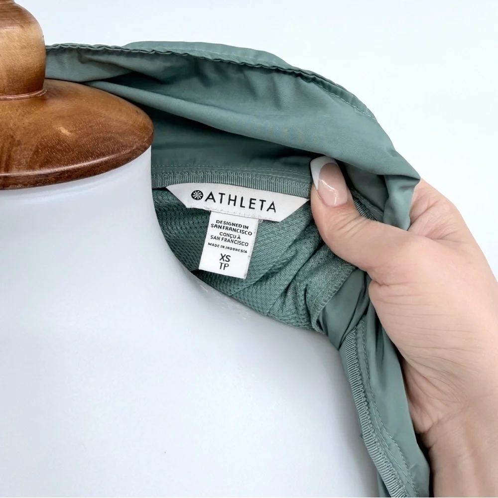 ATHLETA Drip Drop Jacket Minimalistic Grey XS